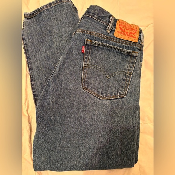 2 pair Levi’s men’s 517 bootcut jeans 36 x 29 - Picture 1 of 7